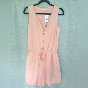 Uncharted Threads medium pink romper